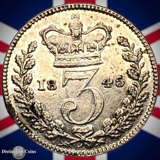 Great Britain 1845 Three Pence GB1821