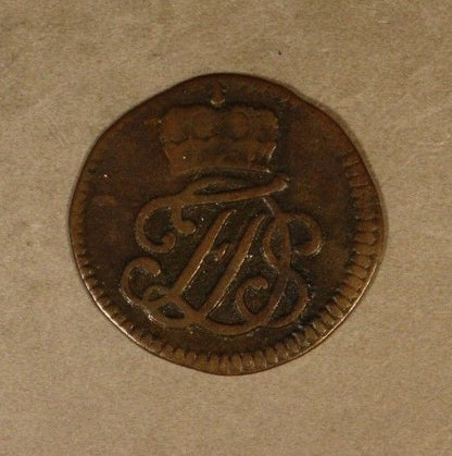 1755 German State Saxe-Weimar Eisenach Heller Circ'd  