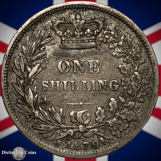 Great Britain 1839 British One Shilling GB0163