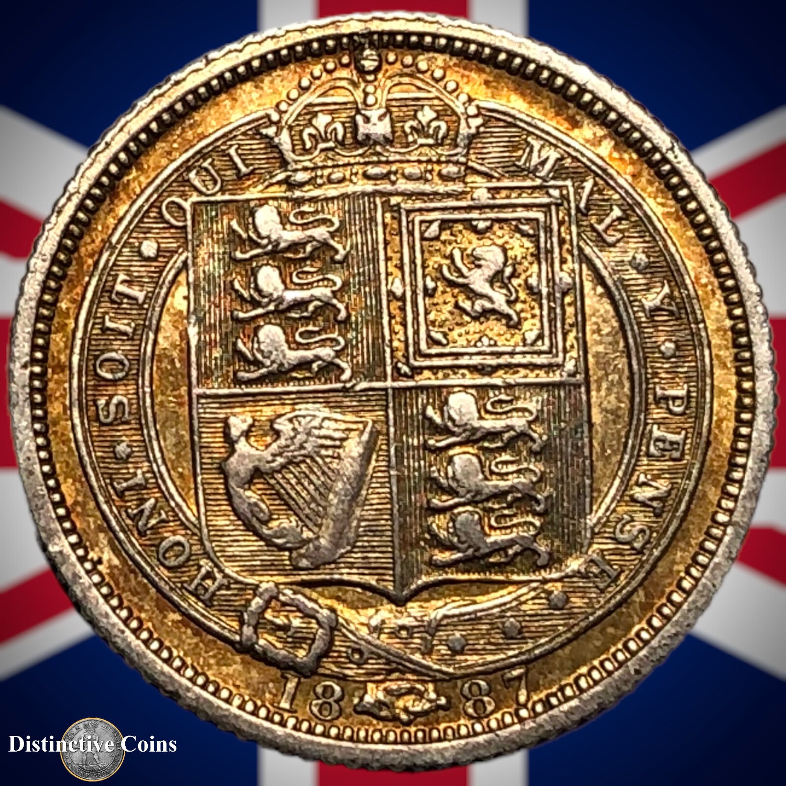 Great Britain 1887 Six Pence GB2669