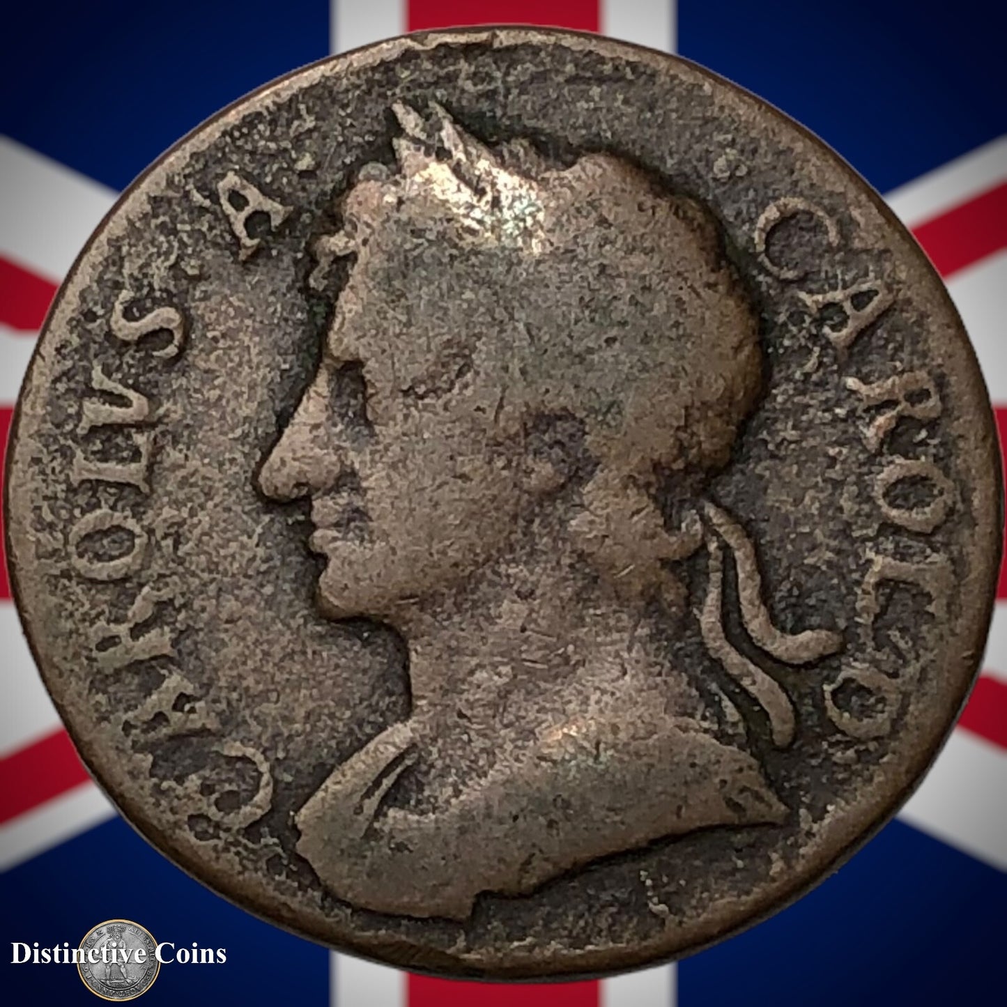 Great Britain 1675 Farthing 1/4d GB3147