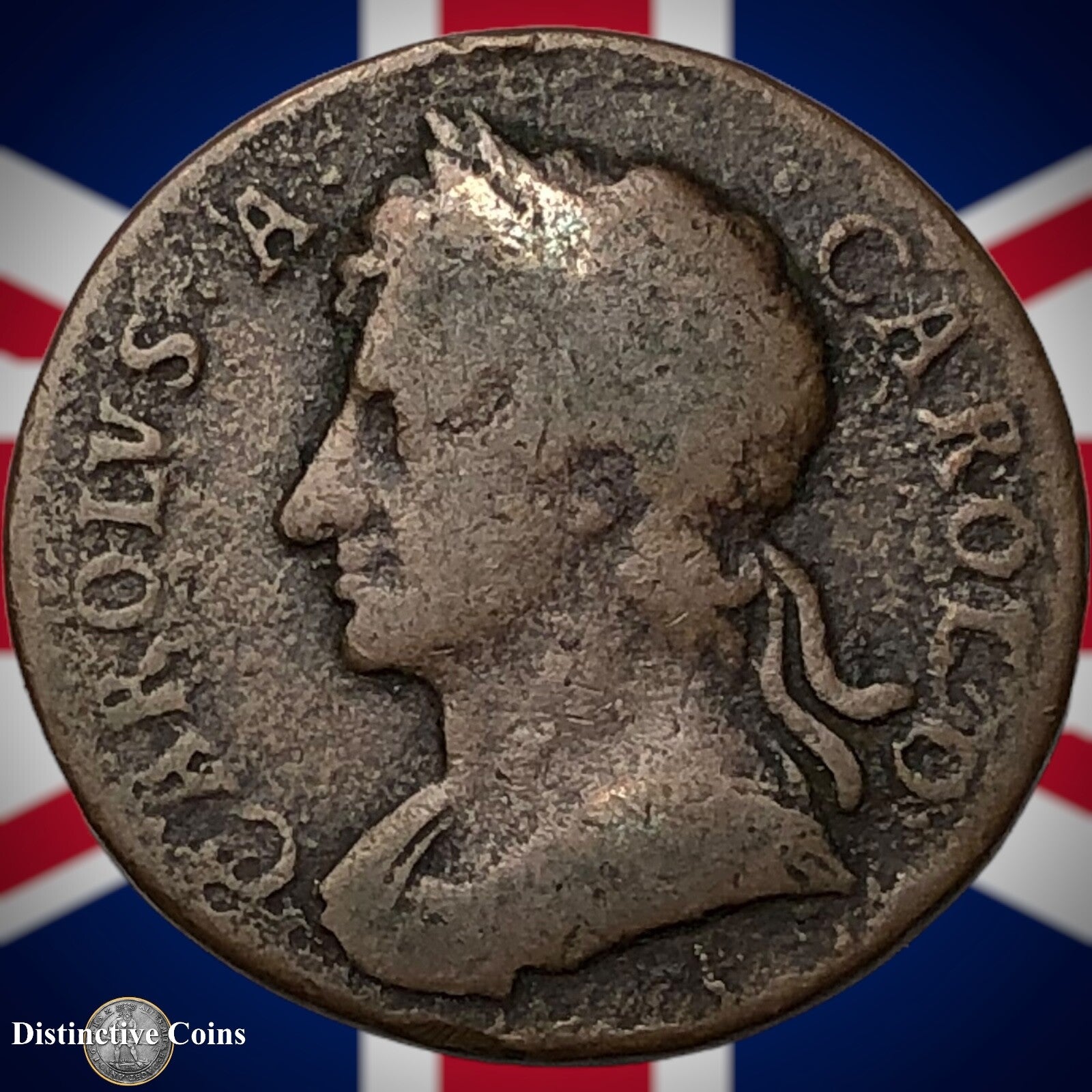 Great Britain 1675 Farthing 1/4d GB3147