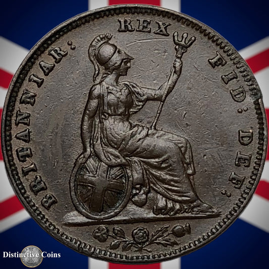 Great Britain 1834 Farthing 1/4d GB3371