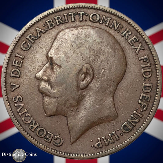 Great Britain 1918 KN Penny 1d GB6894