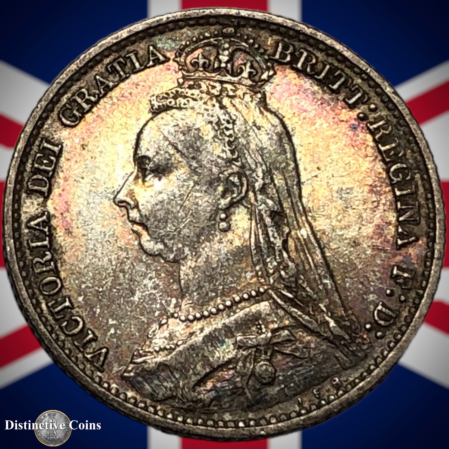 Great Britain 1892 Six Pence GB2770