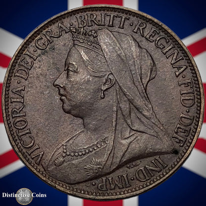 Great Britain 1899 Farthing 1/4d GB4469