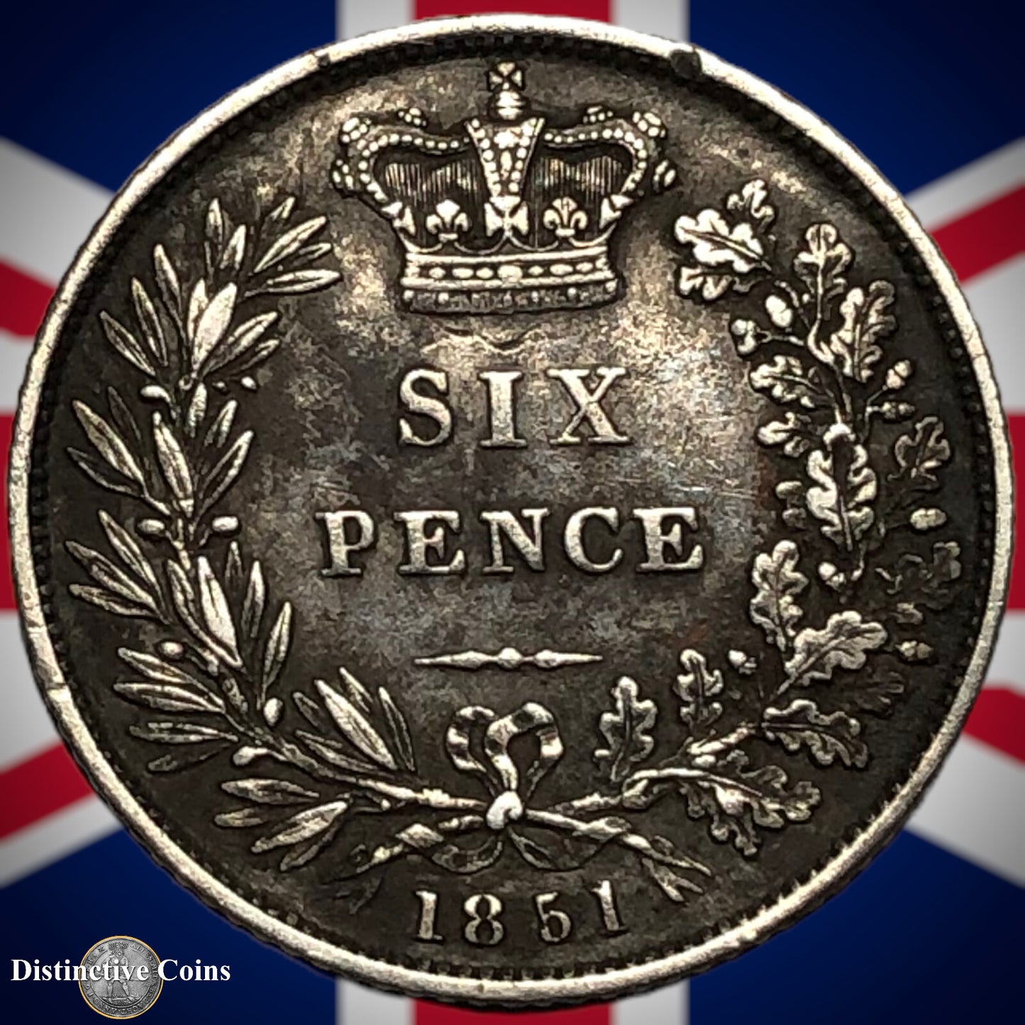 Great Britain 1851 Six Pence GB2594