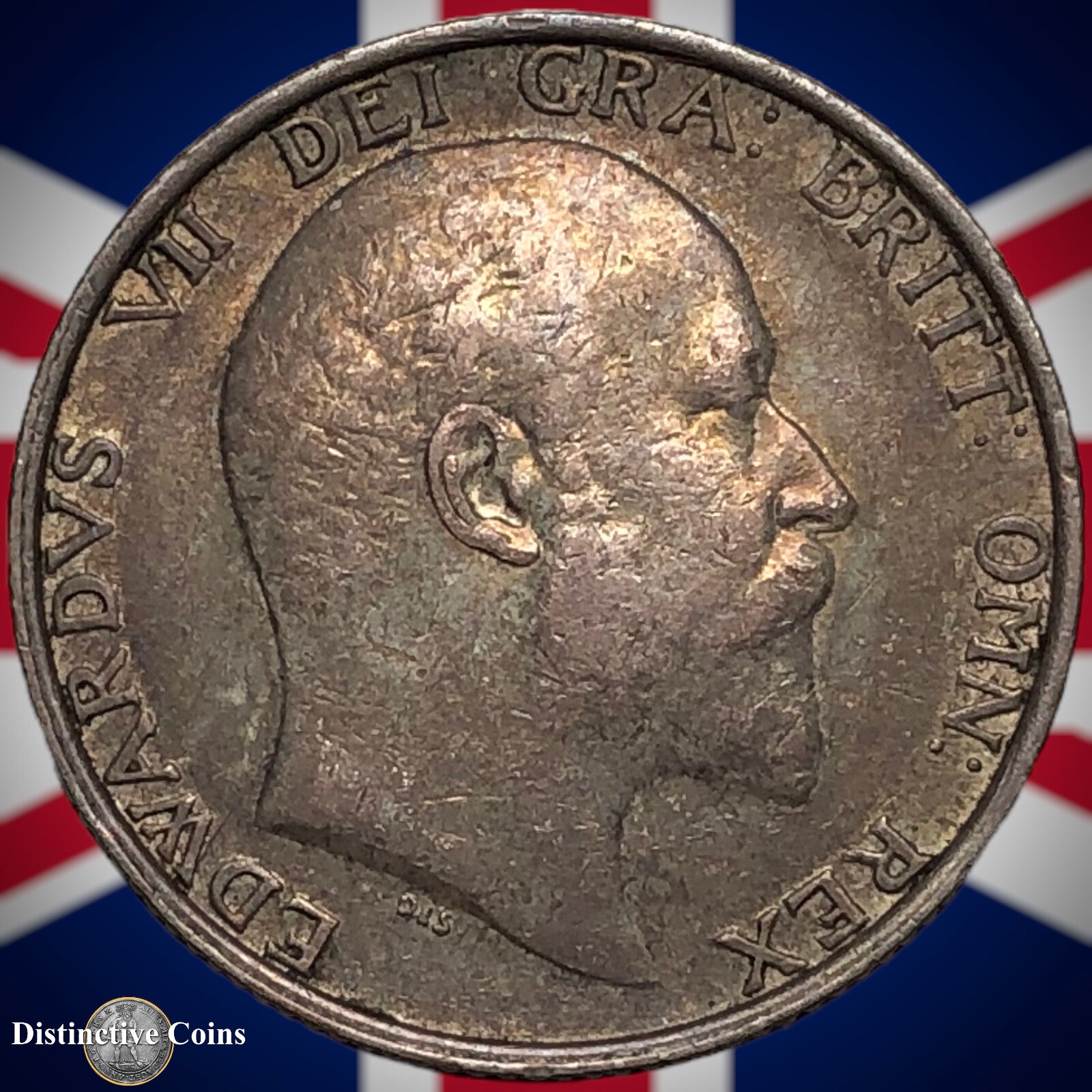 Great Britain 1907 British One Shilling GB0846