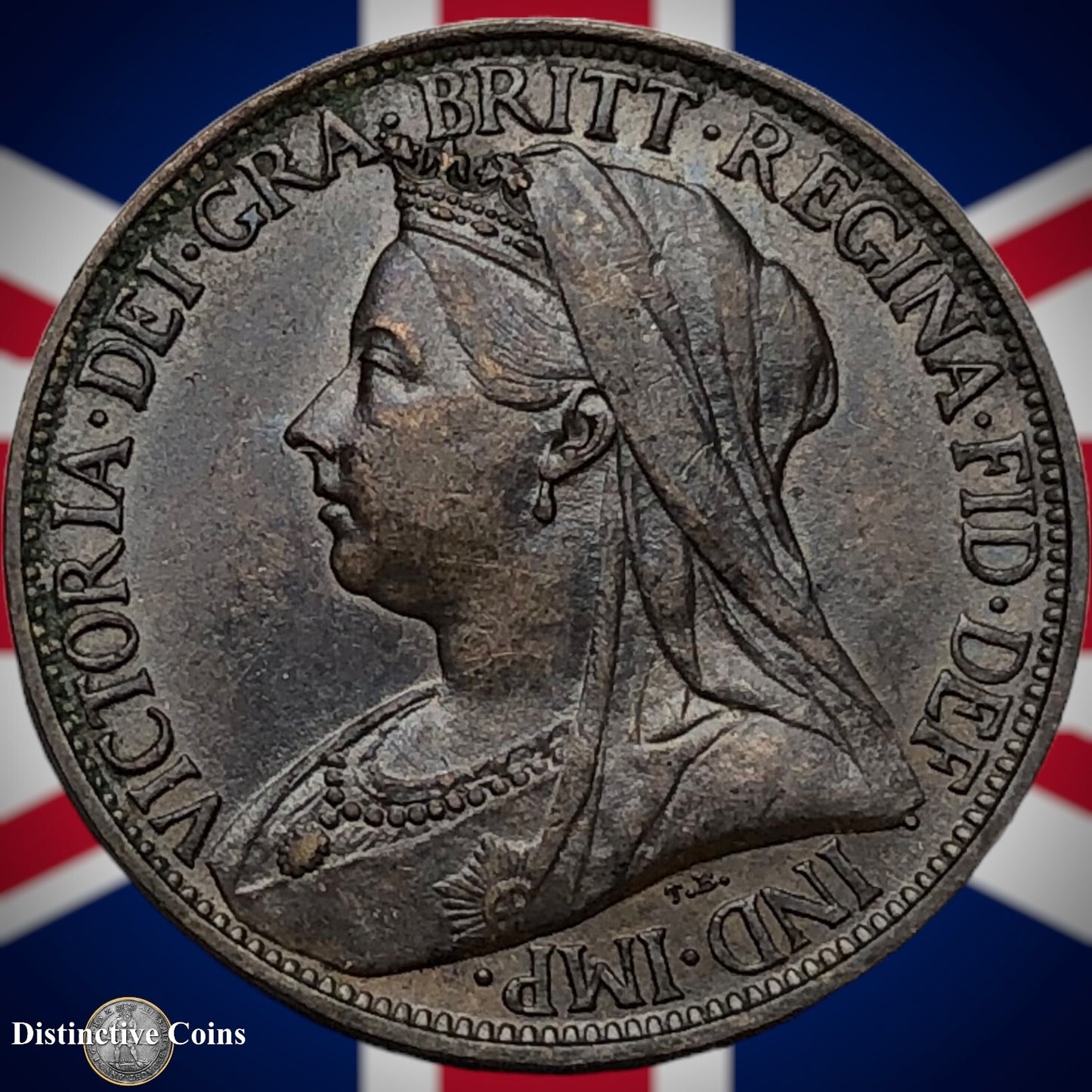 Great Britain 1896 Farthing 1/4d GB4427