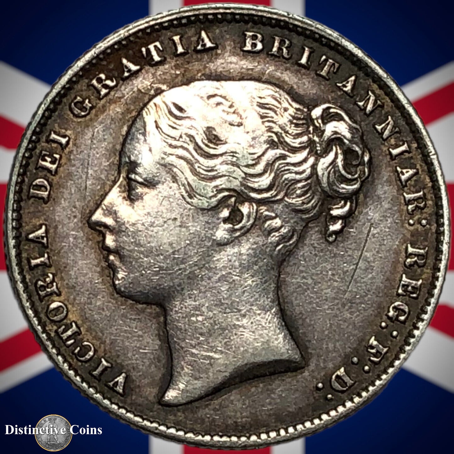 Great Britain 1867 British One Shilling GB0292