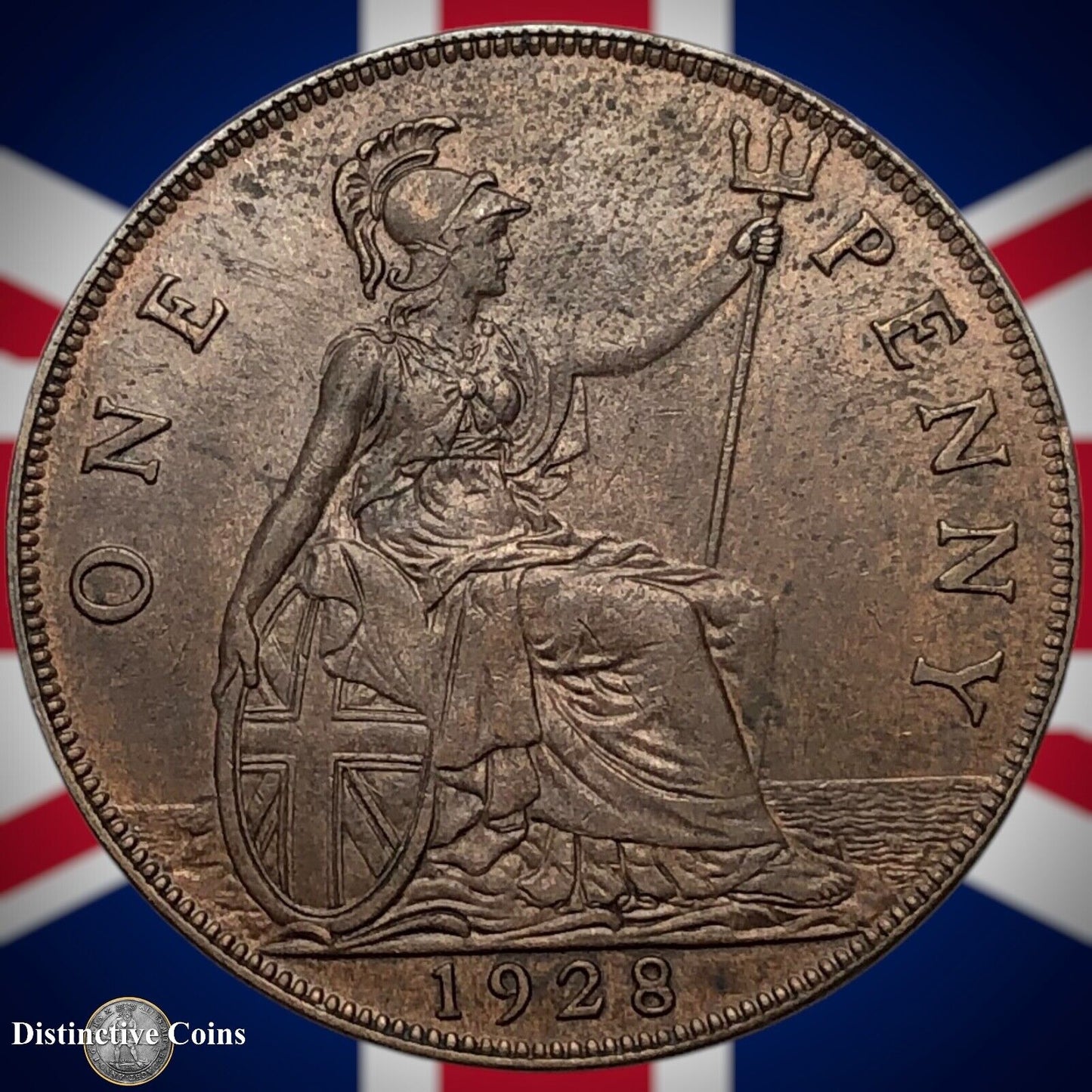 Great Britain 1928 Penny 1d GB7089