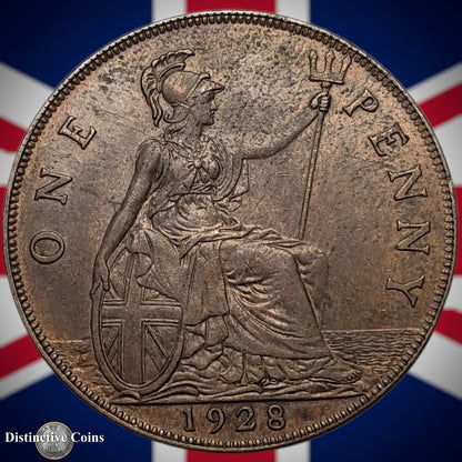 Great Britain 1928 Penny 1d GB7089