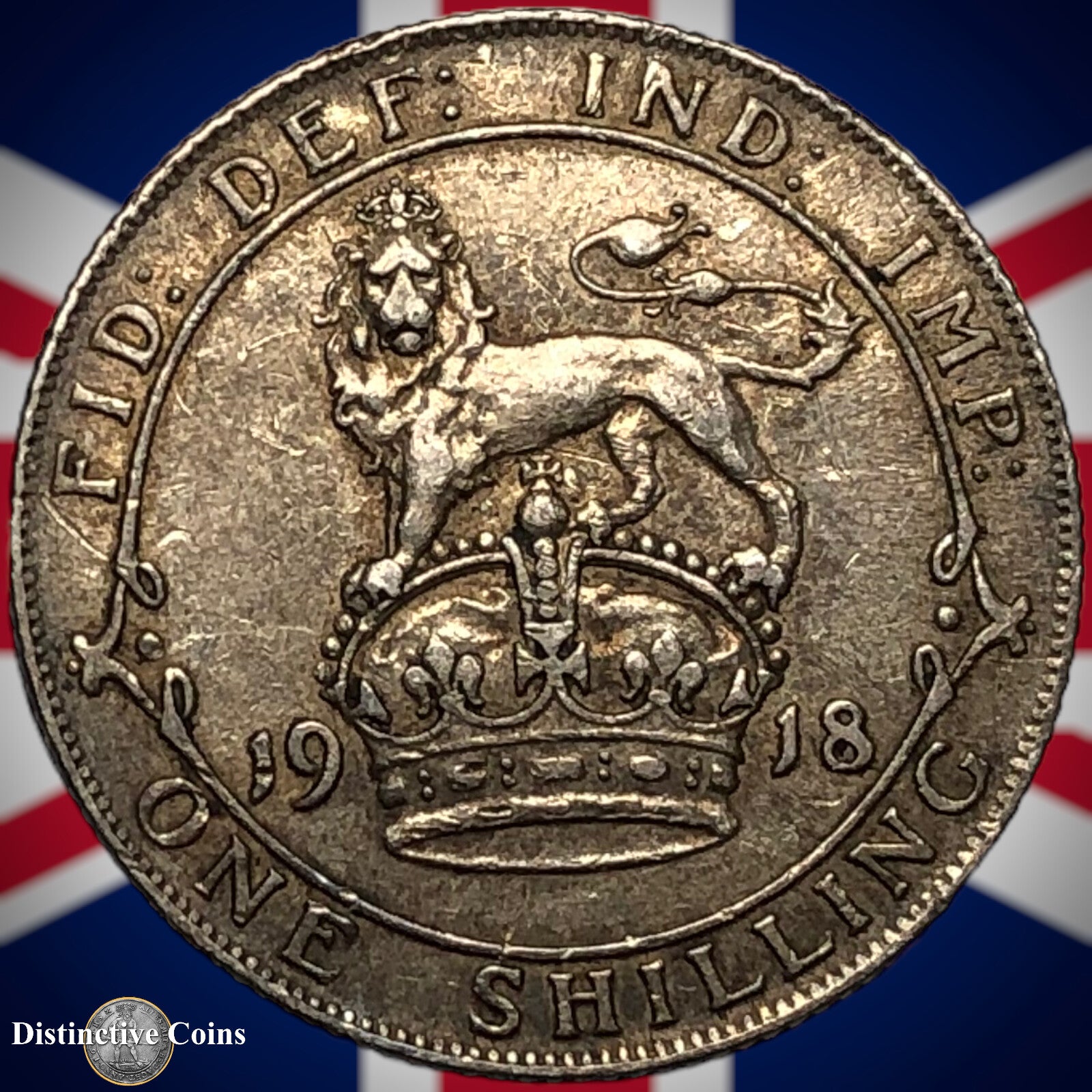 Great Britain 1918 One Shilling GB1022