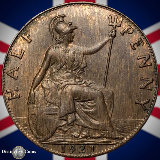 Great Britain 1921 Half Penny 1/2d GB5888