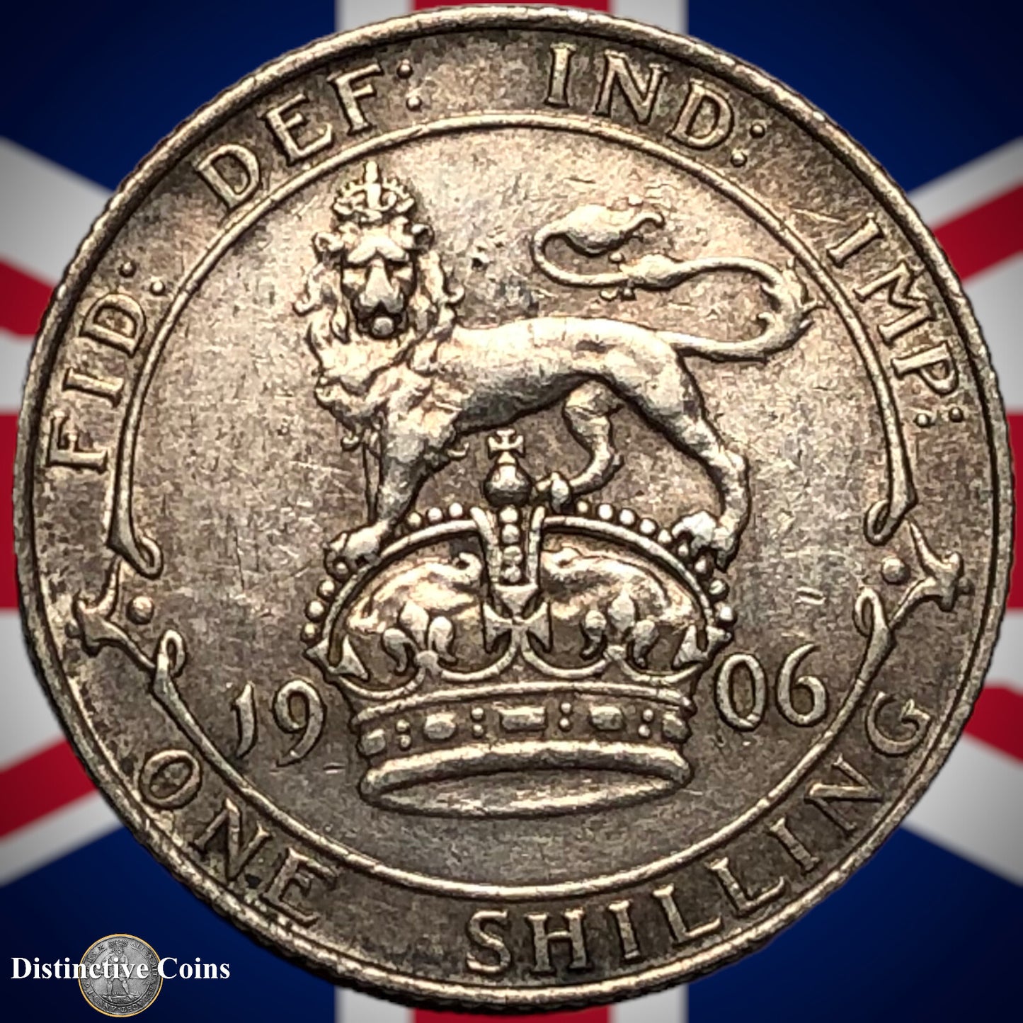 Great Britain 1906 British One Shilling GB0801