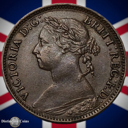 Great Britain 1884 Farthing 1/4d GB4081