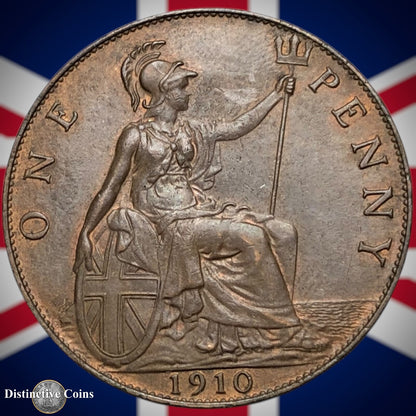 Great Britain 1910 Penny 1d GB6736