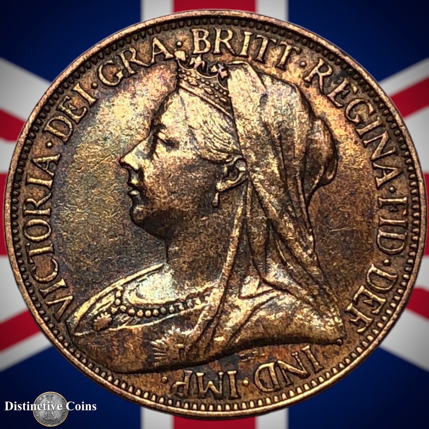 Great Britain 1896 Farthing 1/4d GB4426