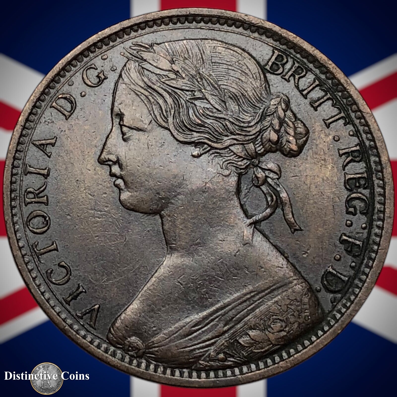 Great Britain 1862 Penny 1d GB6232