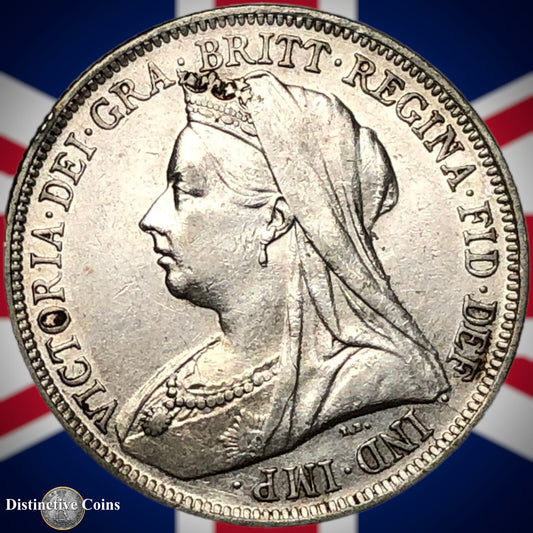 Great Britain 1900 British One Shilling GB0733