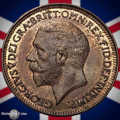 Great Britain 1927 Farthing 1/4d GB4849