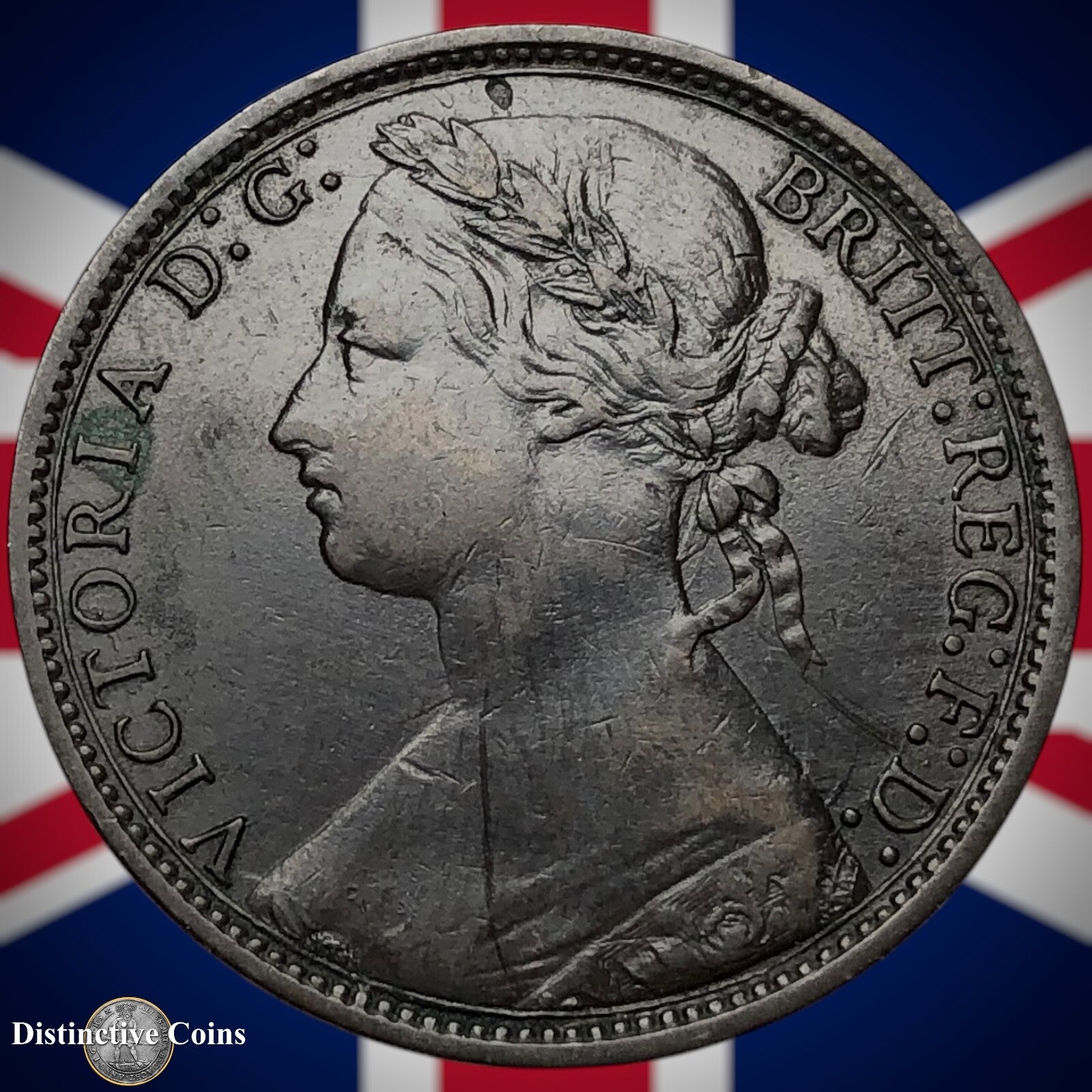 Great Britain 1877 Penny 1d GB6396