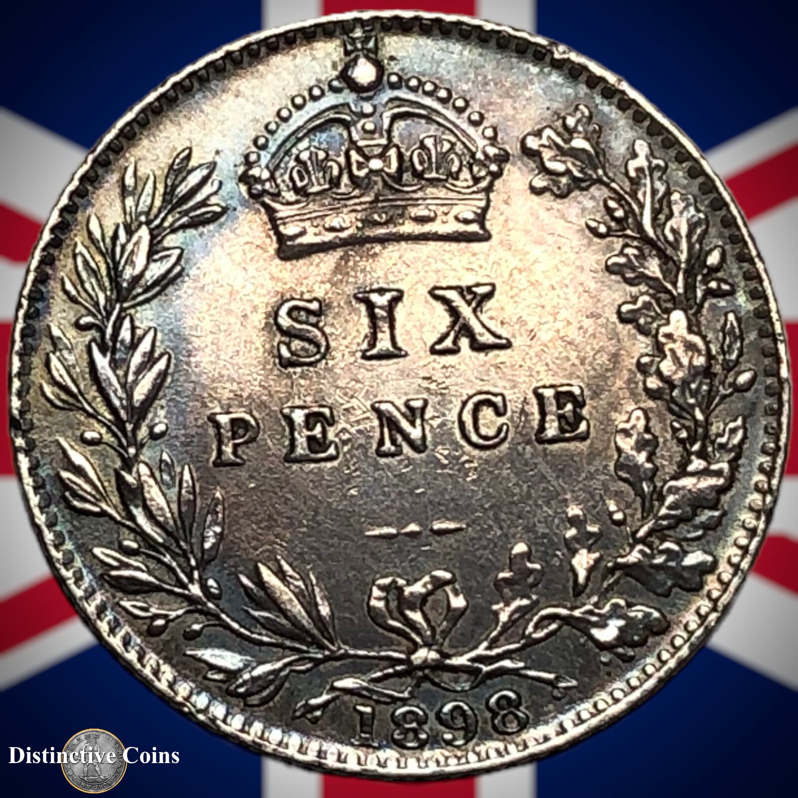 Great Britain 1898 Six Pence GB2799