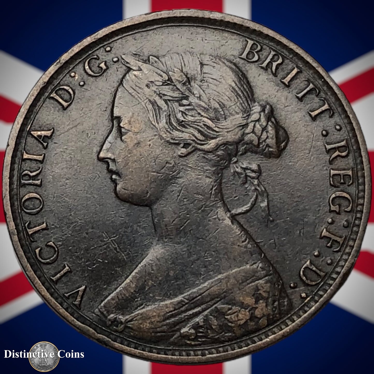 Great Britain 1862 Half Penny 1/2d GB5422