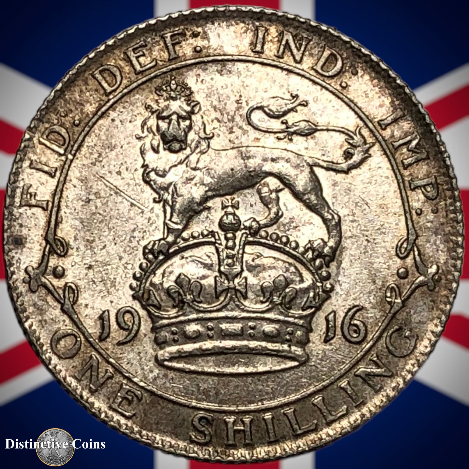 Great Britain 1916 One Shilling GB0986