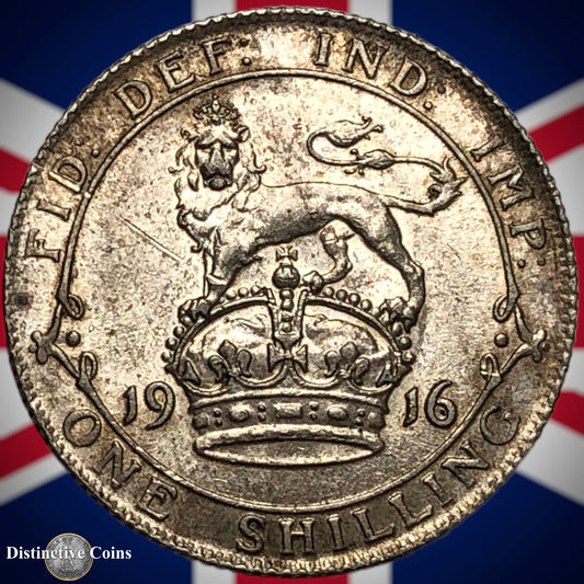 Great Britain 1916 One Shilling GB0986