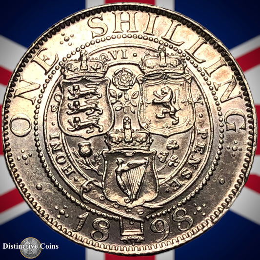 Great Britain 1898 British One Shilling GB0686