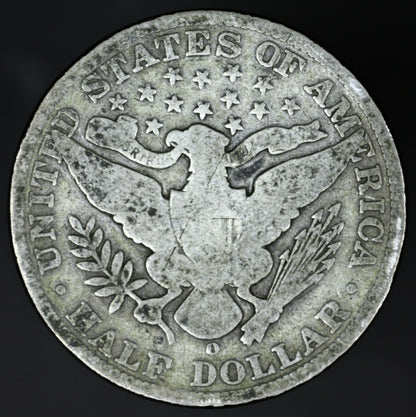 US 1904 O Barber Half Dollar  A3259