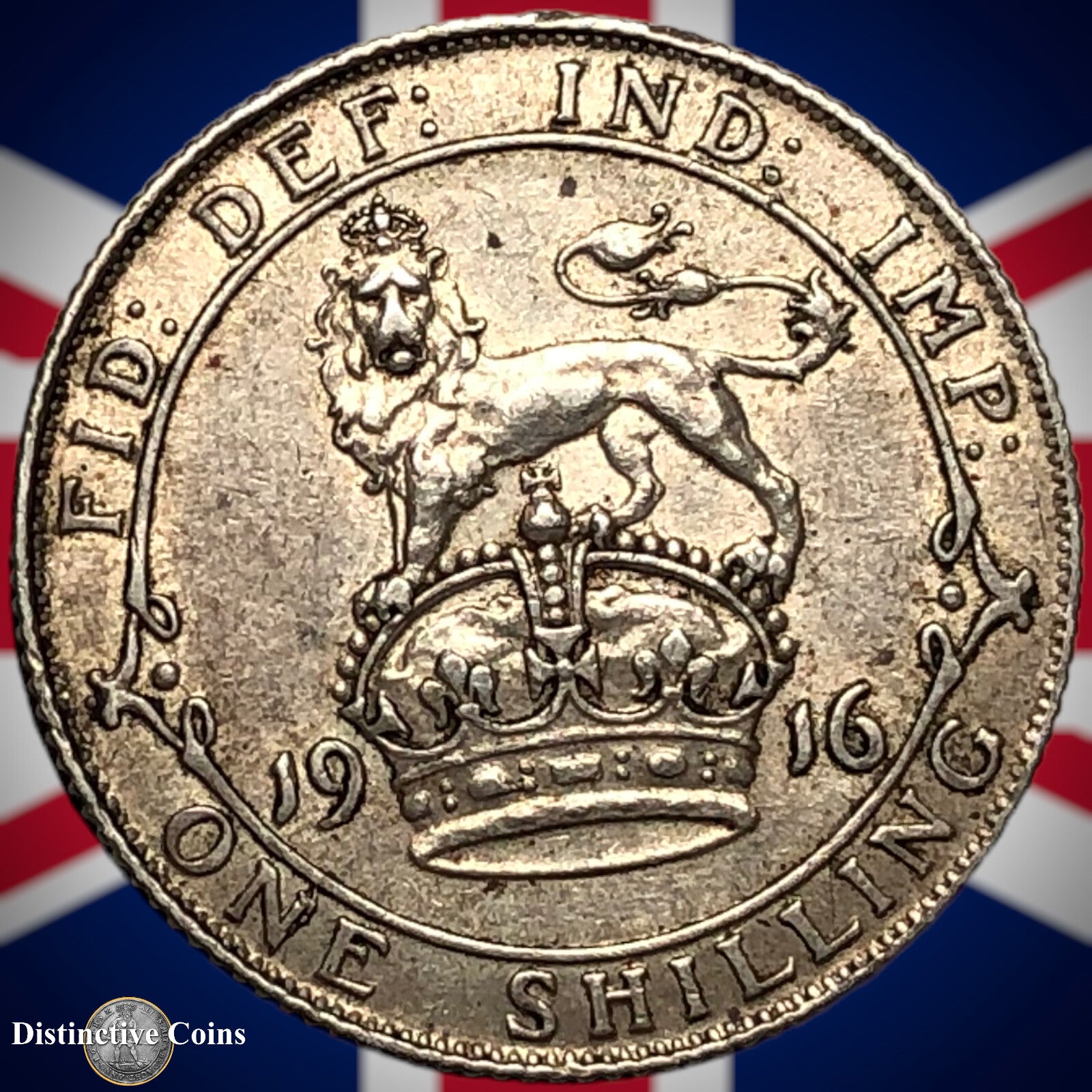 Great Britain 1916 One Shilling GB0958