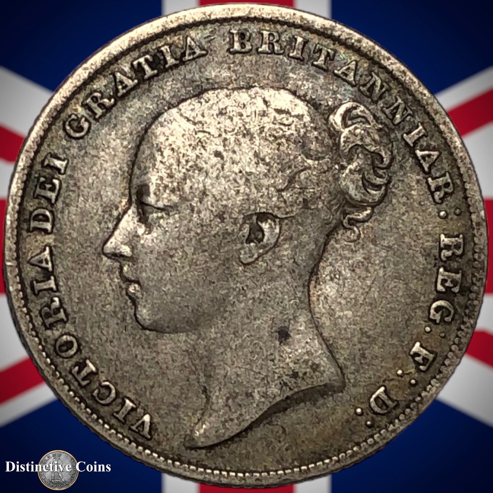 Great Britain 1839 British One Shilling GB0163