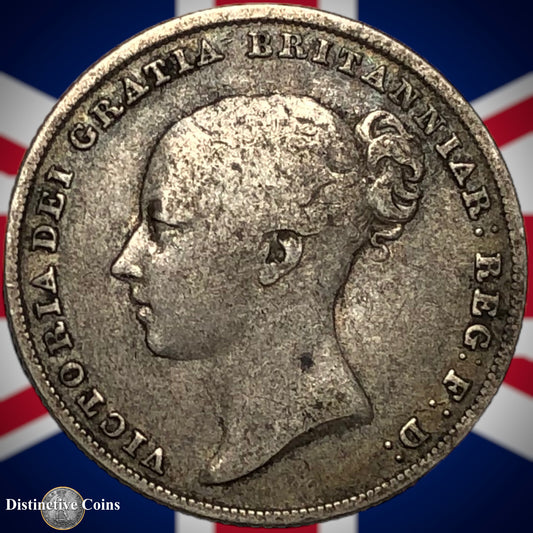 Great Britain 1839 British One Shilling GB0163