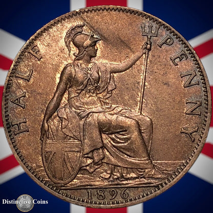 Great Britain 1896 Half Penny 1/2d GB5724