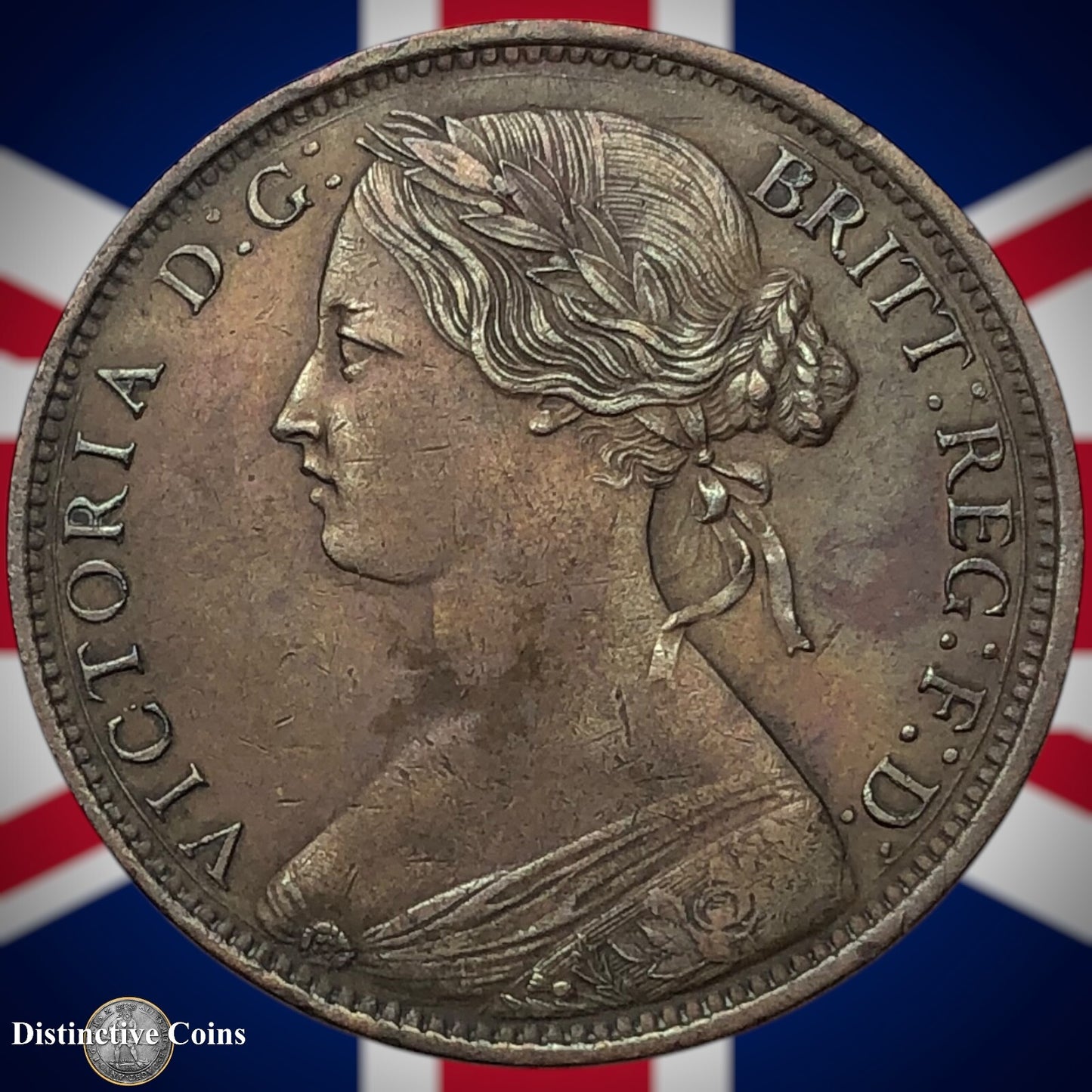 Great Britain 1861 Penny 1d GB6184