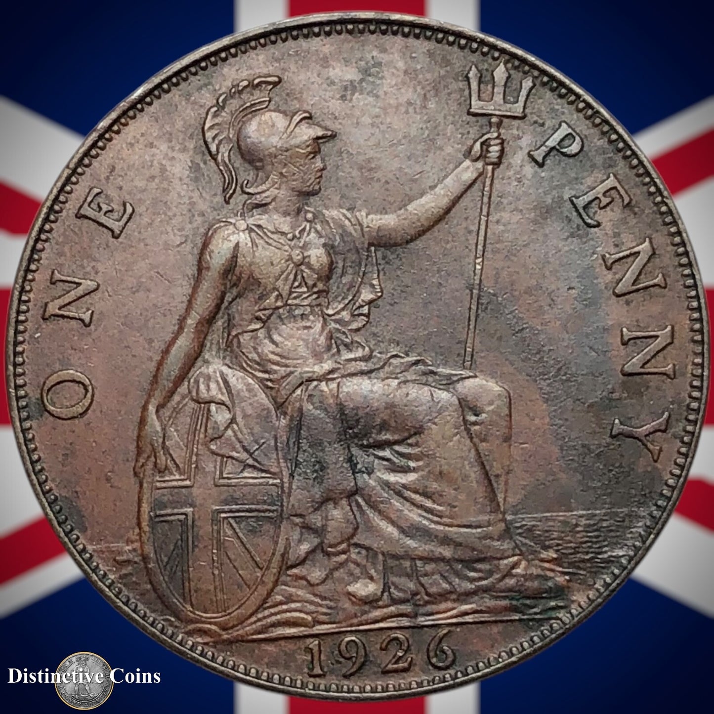 Great Britain 1926 Penny 1d GB7029