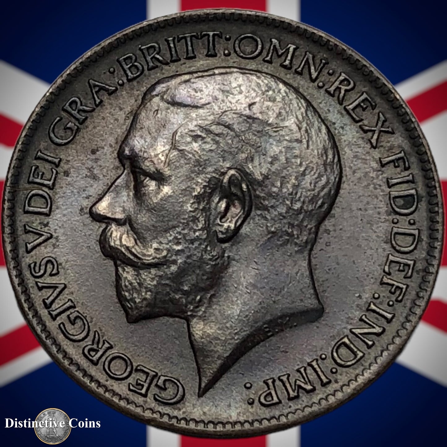 Great Britain 1913 Farthing 1/4d GB4666