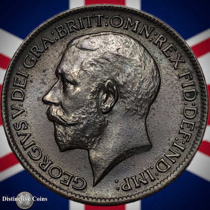 Great Britain 1913 Farthing 1/4d GB4666