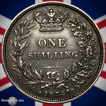 Great Britain 1834 British One Shilling GB0118