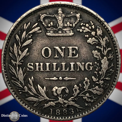 Great Britain 1883 British One Shilling GB0421