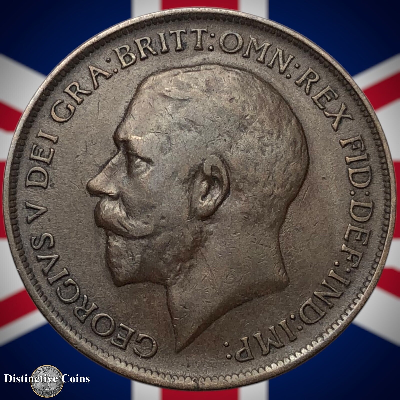 Great Britain 1912 Penny 1d GB6764