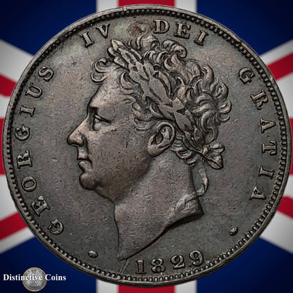 Great Britain 1829 Farthing 1/4d GB3342