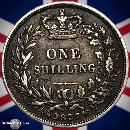 Great Britain 1837 British One Shilling GB0135