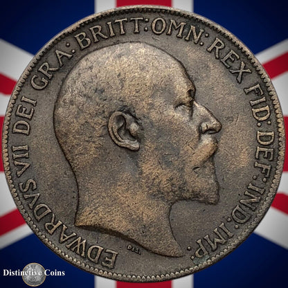 Great Britain 1909 Penny 1d GB6701