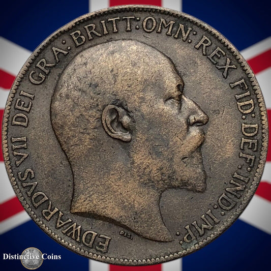 Great Britain 1909 Penny 1d GB6701