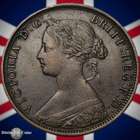 Great Britain 1862 Half Penny 1/2d GB5412