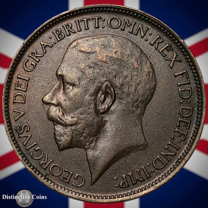 Great Britain 1918 Half Penny 1/2d GB5856