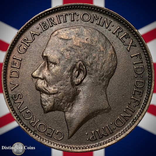 Great Britain 1918 Half Penny 1/2d GB5856